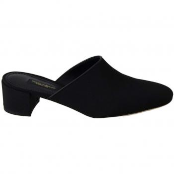 Dolce & Gabbana Heeled Mules – Black, Size 5½ US