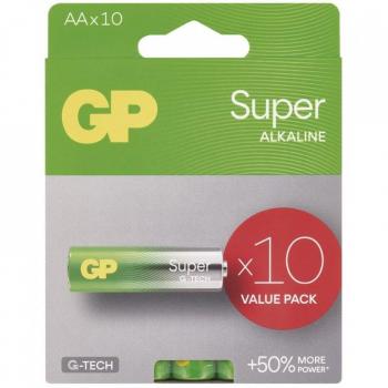 GP Alkaline Power AA-Batterien (LR6) - 10 Stück