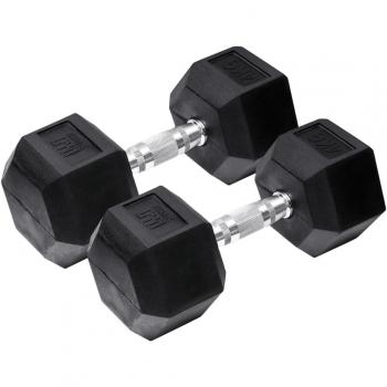 Mancuerna hexagonal 8 kg Orange Gym 2 unidades multicolor