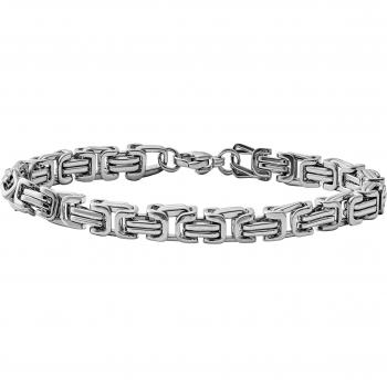 XENOX Armband »Edelstahl Königskettengliederung«