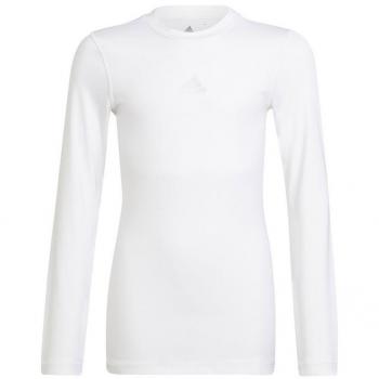 Adidas Kinder Techfit Longsleeve in Weiß