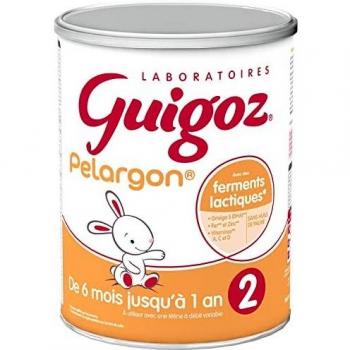 GUIGOZ LAIT 2EME AGE PELARGON 780G