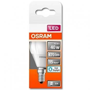 OSRAM LED Globe A Lampe Bajonett E14 5 W 470 lm 6500 K