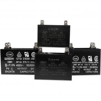 450V Air Conditioner Parts Fan Motor Start Capacitor 1uF to 5uF