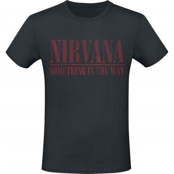 Something In The Way Nirvana T-Shirt for Men - Black - S to 4XL
