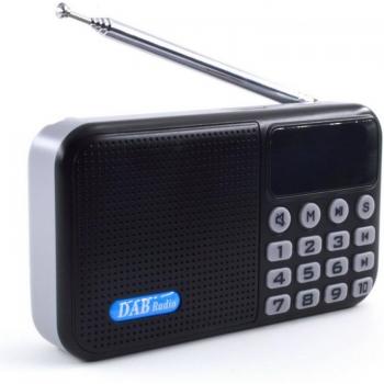 Portable DAB+FM Digital Radio with Bluetooth