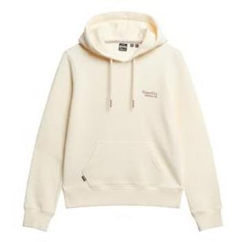 Sudadera con Capucha Essential Logo para Mujer Superdry Off White