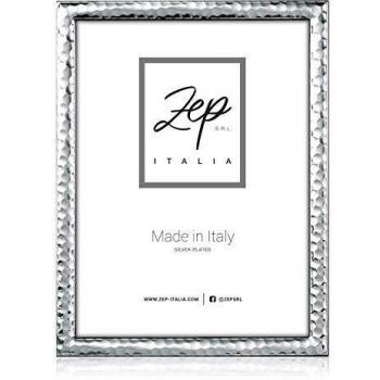 Cornice da tavolo con placcatura argento per foto 13x18, posizionabile orizontalmente
