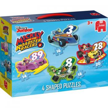 Disney 4 in 1 Vormpuzzels Mickey Mouse
