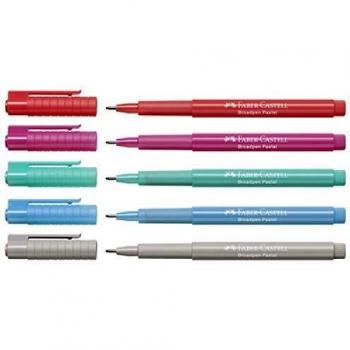 FABER-CASTELL Fineliner BROADPEN Pastell, lichtblau