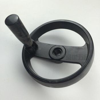 Rueda de Mano 12*125 MM de Aluminio con Doble Radio