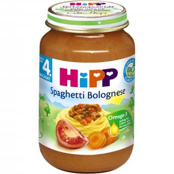 HIPP Boloňské špagety s masem 190g