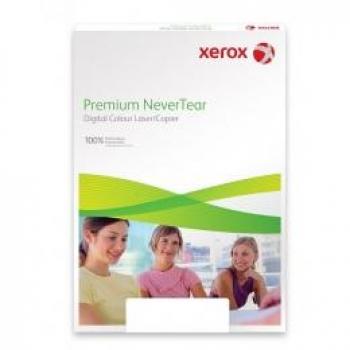 Xerox Premium NeverTear Selbstklebende Polyesterfolie SRA3, 195 g/m², mattweiß, 100 Blatt