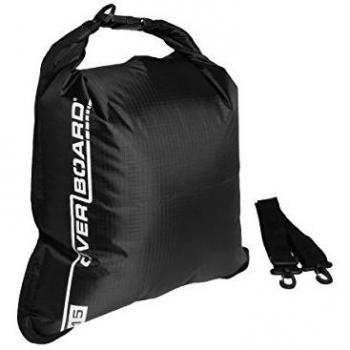 Sac plat étanche de voyage Overboard pour la plage 5 l Noir