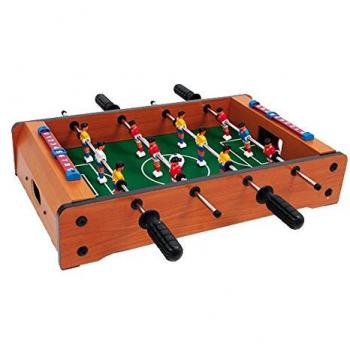 Small foot 6707 - Tischkicker Tischfußball play & fun Maße: 51x50x10 cm