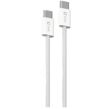 Cable USB Tipo‑C a Tipo‑C 60 W con cableado de nylon TPE