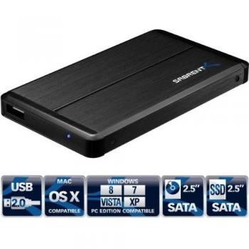 Sabrent Portable 2.5 SATA to USB 2.0 Hard Drive Enclosure