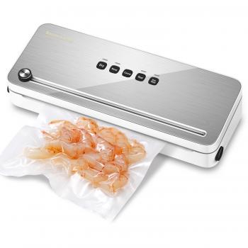 Bonsenkitchen Macchina Sottovuoto con Film e Contenitore