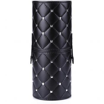 PU Leather Makeup Brush Holder