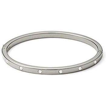 Fossil Joya para el Cuerpo de Mujer con Acero Inoxidable, Cristal