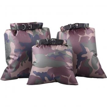 3 Pcs Outdoor Waterproof Storage Bags for Swimming and Rafting (3/5/8L)