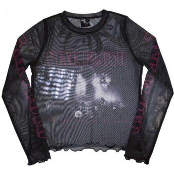 Pink Floyd Short Sleeve Mesh Long Sleeve Live Band Lady Black