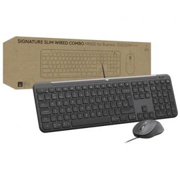 Logitech Signature Slim Wired Combo MK625 Business Keyboard