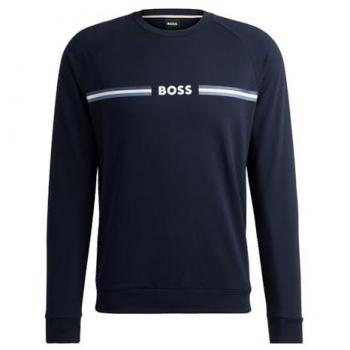 Sudadera Masculina Azul Boss Original