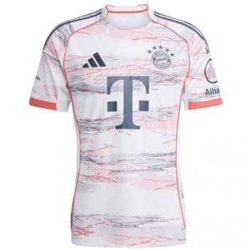 Adidas FC Bayern Muenchen Replica 25/26 Maglia a Maniche Corte Bianco