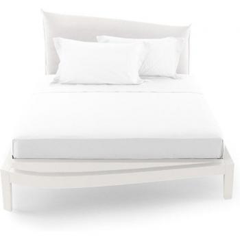 Completo Da Letto Matrimoniale Tinta Unita Lenzuola Coordinato Copricuscini Bianco