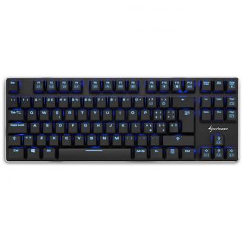 PureWriter TKL Sharkoon Blu USB QWERTY Italiana Nera