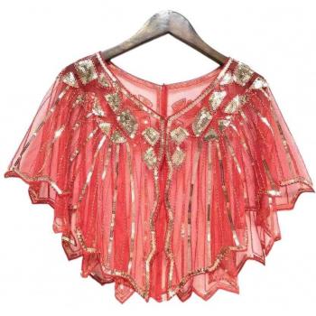 Top Transparente con Cuentas