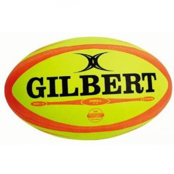 Gilbert Omega Rugby Ball Orange Sz4
