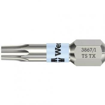 Torx® 1/4 con Zona di Torsione Inox – 25 mm t9