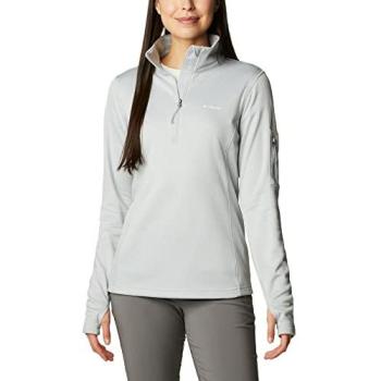 Columbia Sweat ½ zip Femme – Vue de Parc – Couleur Grise Clé