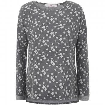 Bellybutton Schwangerschaftsmode Damen Sweatshirt 1/1 Arm Mehrfarbig (Allover 0003), XXL