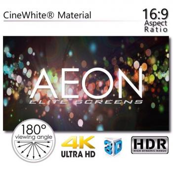 Elite Screens Aeon Series AR158WH2WIDE Leinwand Wand montierbar 401 cm 158` 2.351 CineWhite edgeless AR158WH2WIDE
