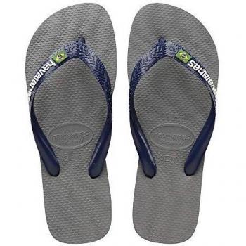 Havaianas Flip-Flop Mixte Adulte Steel Grey Navy Blue, 39/40 EU