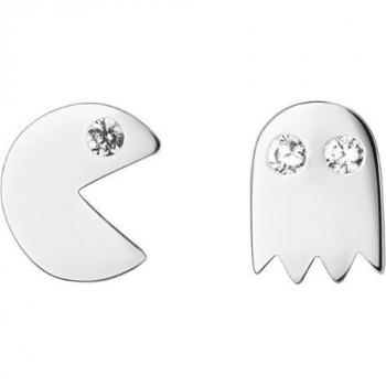 Pendientes Earcandy Pacman en Plata de Ley 925