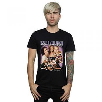 Friends Geller Green Buffay Men's Tee in Black