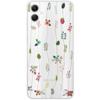 Étui en silicone design fleurs pour Samsung Galaxy A05
