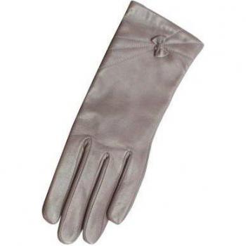 Guanti in pelle rossi da donna Tina