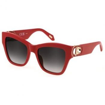 Just Cavalli SJC037 Sunglasses for Women - Shiny Red with CAT3 Gradient Lens