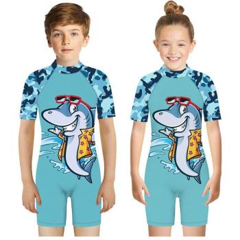 Kids Boys Girls 3D Print Surf Swimwear