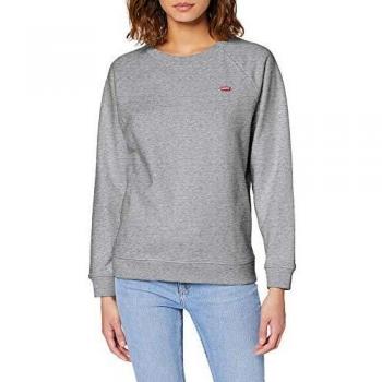 Sudadera de Mujer Levi's Relaxed Crew, Smokestack Heather