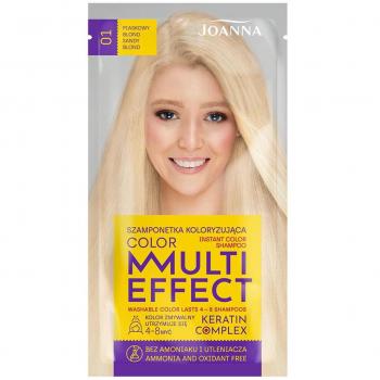 Joanna Multi Effect Kleurverf Shampoo 01 Zandblond
