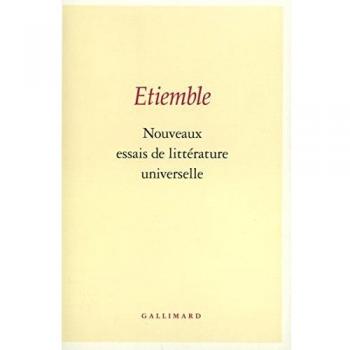 Nouveaux essais de littérature universelle