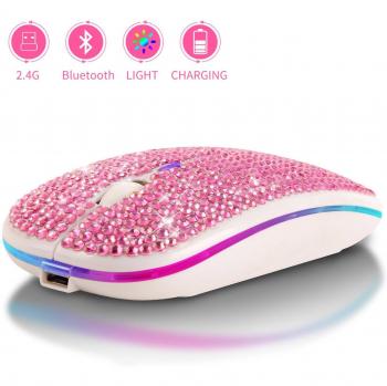 Diamond Elegance Wireless Mouse