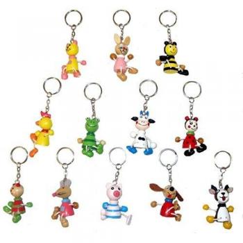 Forest Friends Mini Keyrings