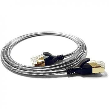 Wantec CAT6a gepanzertes Patchkabel 5m 3,8mm